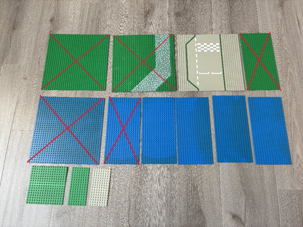 Lego Partij Basisplaten, Kinderen en Baby's, Speelgoed | Duplo en Lego, Gebruikt, Overige thema's, Lego, Ophalen of Verzenden