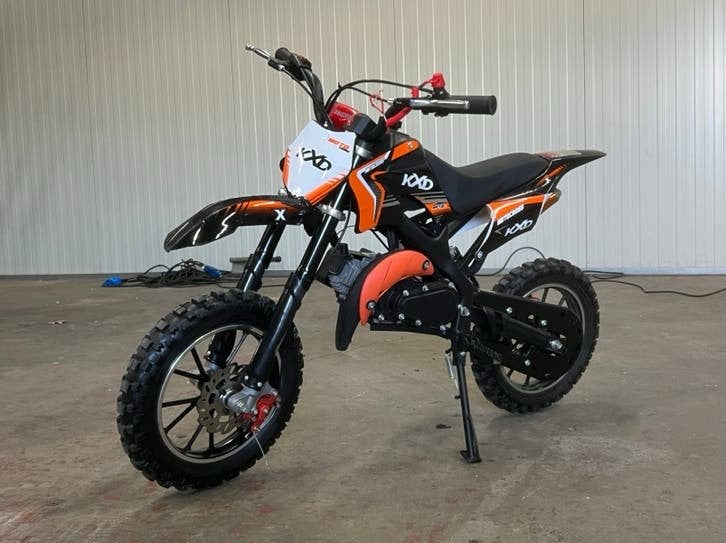 Kxd pitbike 50cc nieuw uit doos, Ophalen, Velgrem, Nieuw, Pitbike