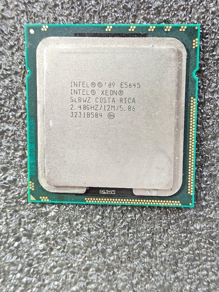 Intel Xeon E5645 LGA1366 - 2 stuks, 6-core, Gebruikt, Intel Xeon, LGA 1366