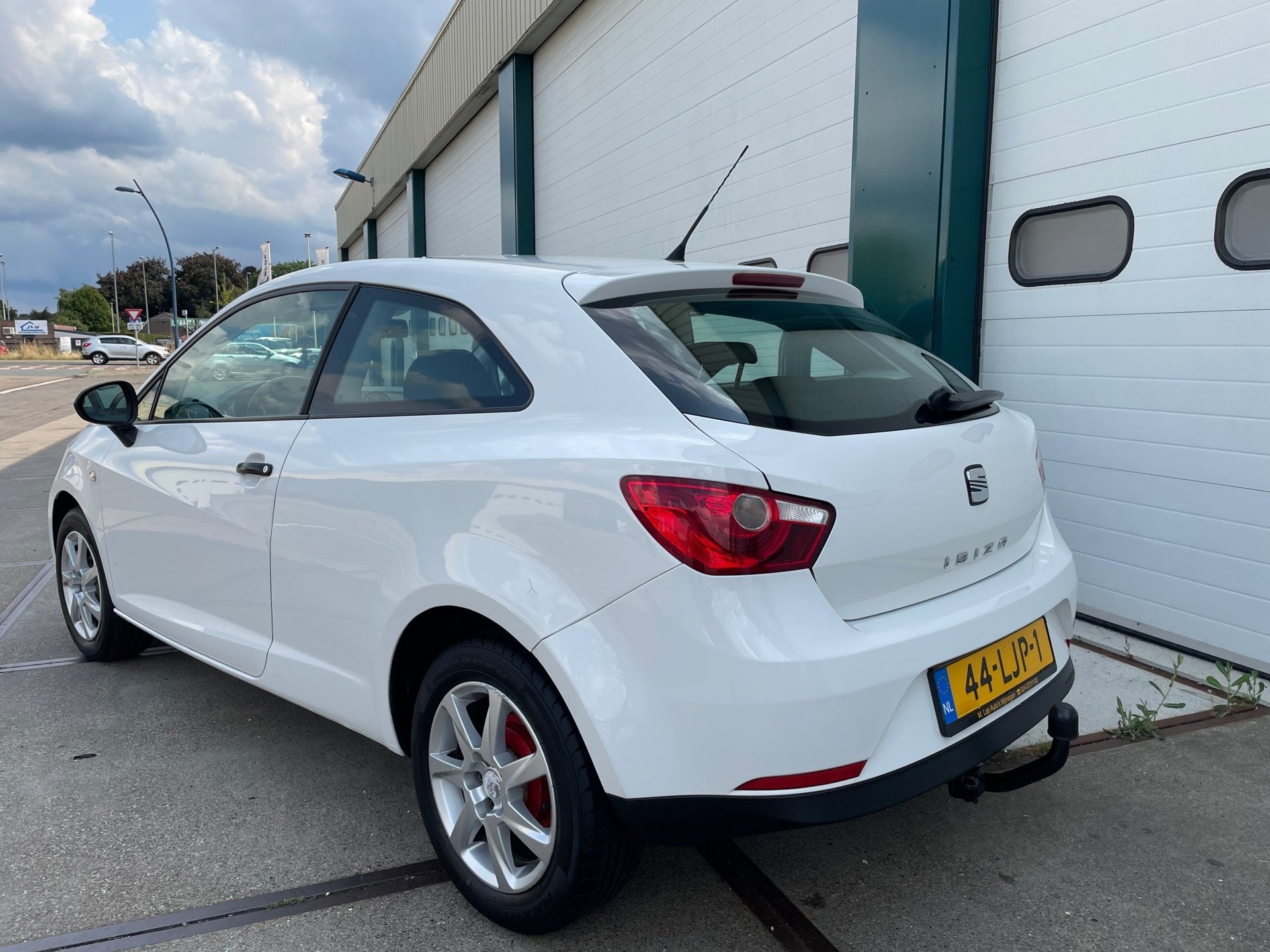 Seat Ibiza SC 1.4 Spirit Airco Nwe Apk, Auto's, Zwart, 4 cilinders, Origineel Nederlands, Bedrijf
