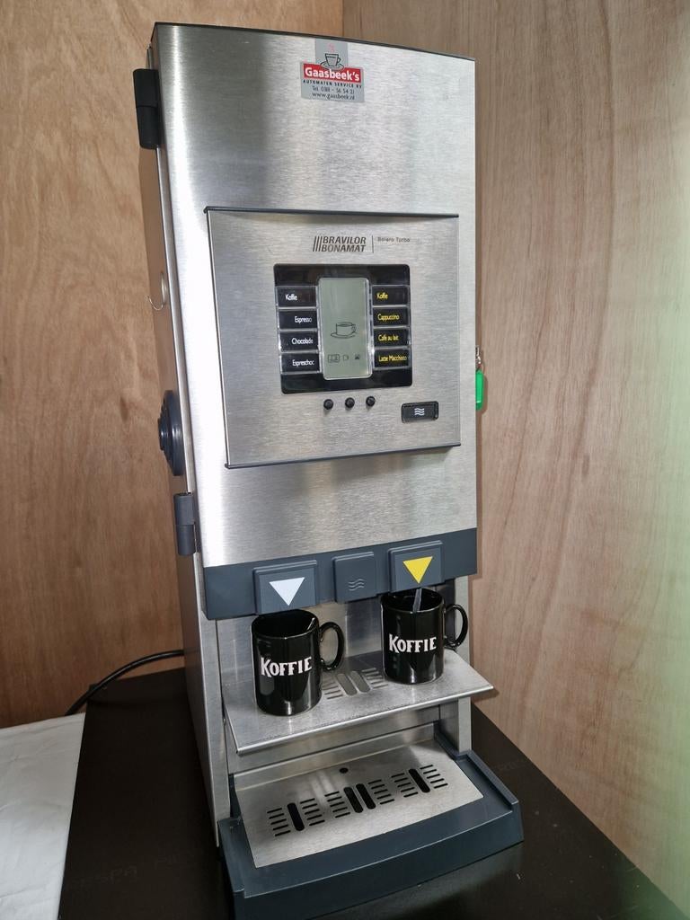 Koffiemachine koffie cappuccino espresso warme Chocomel, Witgoed en Apparatuur, Koffiezetapparaten, Ophalen, Overige typen, 10 kopjes of meer