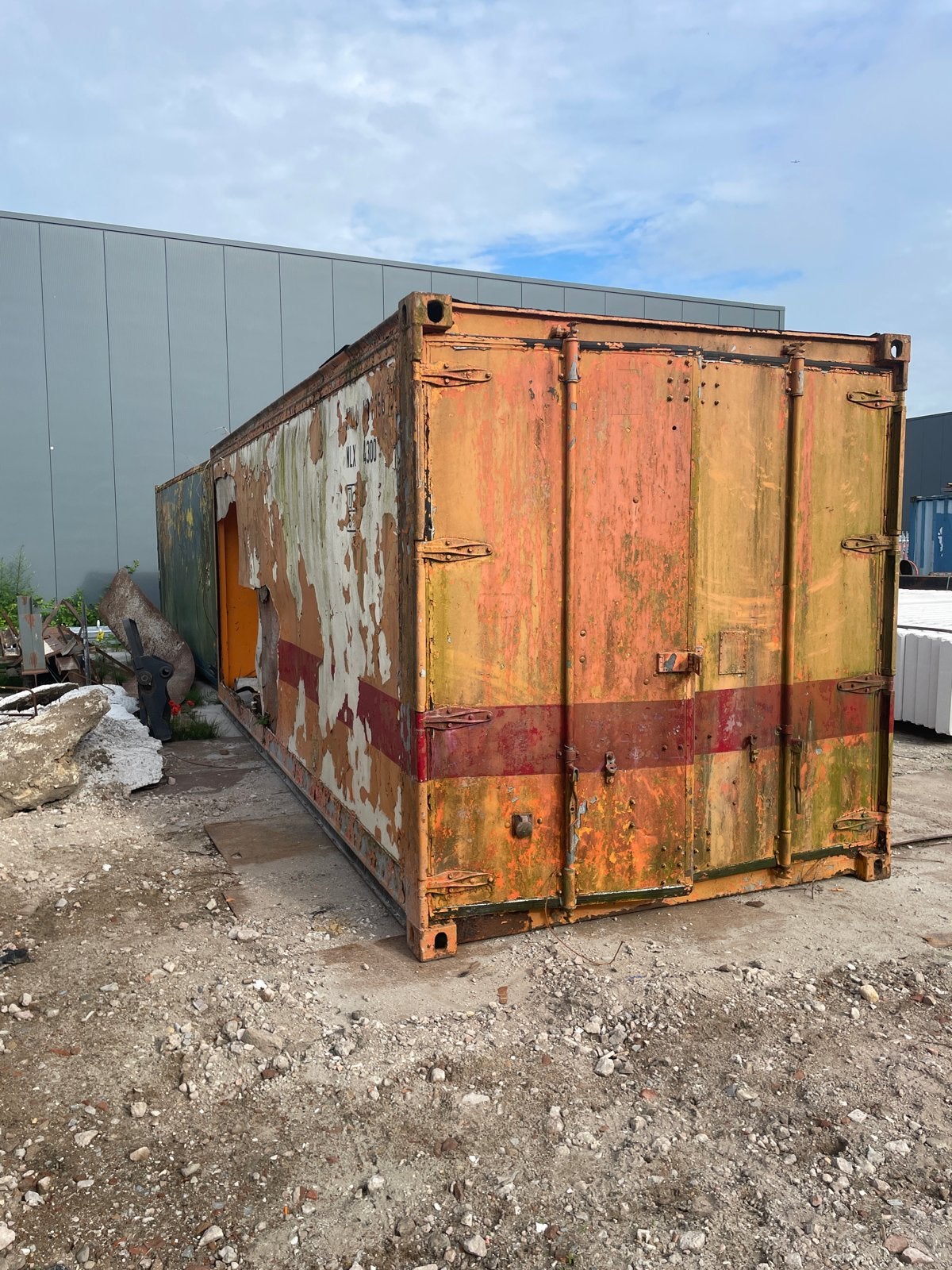 Open zeecontainers, Ophalen