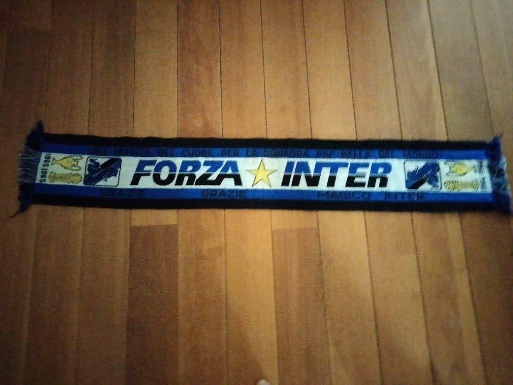 Sjaal inter Milaan, Ophalen of Verzenden, Gebruikt, Buitenlandse clubs, Vaantje of Sjaal