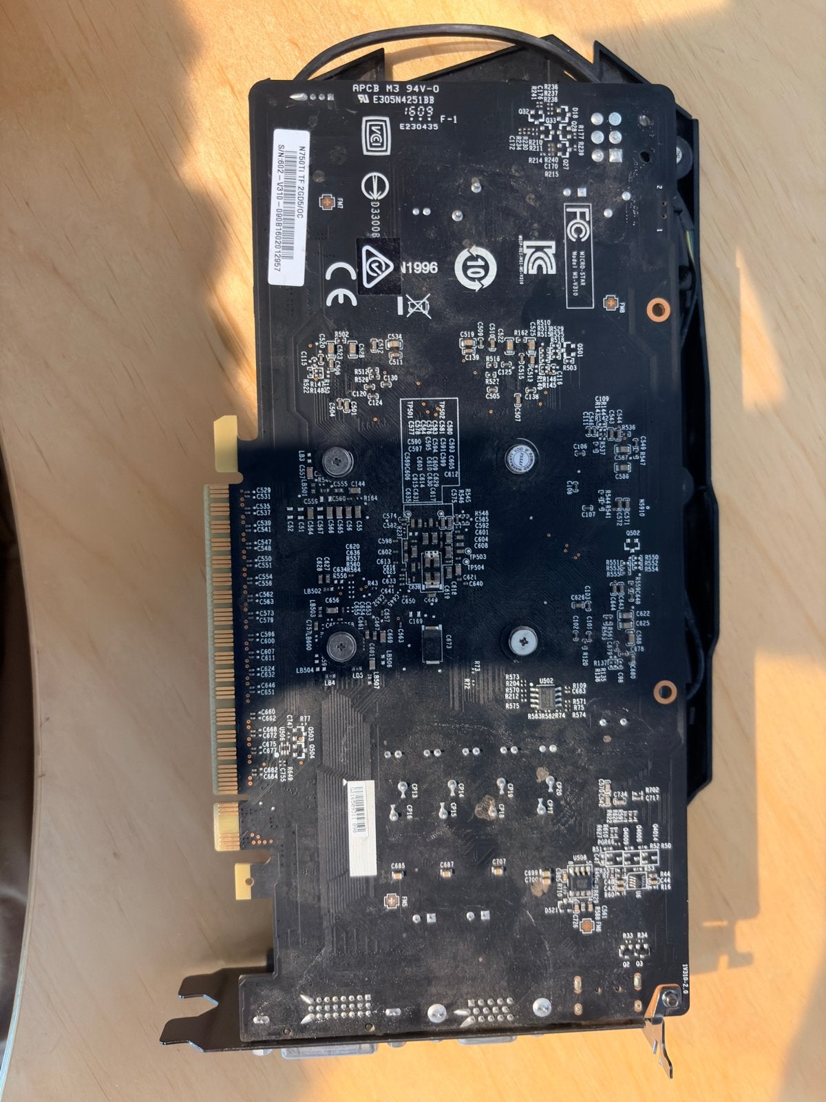 MSI N750Ti TF 2GD/OC - Gaming Videokaart, PCI-Express 3, Gebruikt, HDMI, Ophalen of Verzenden