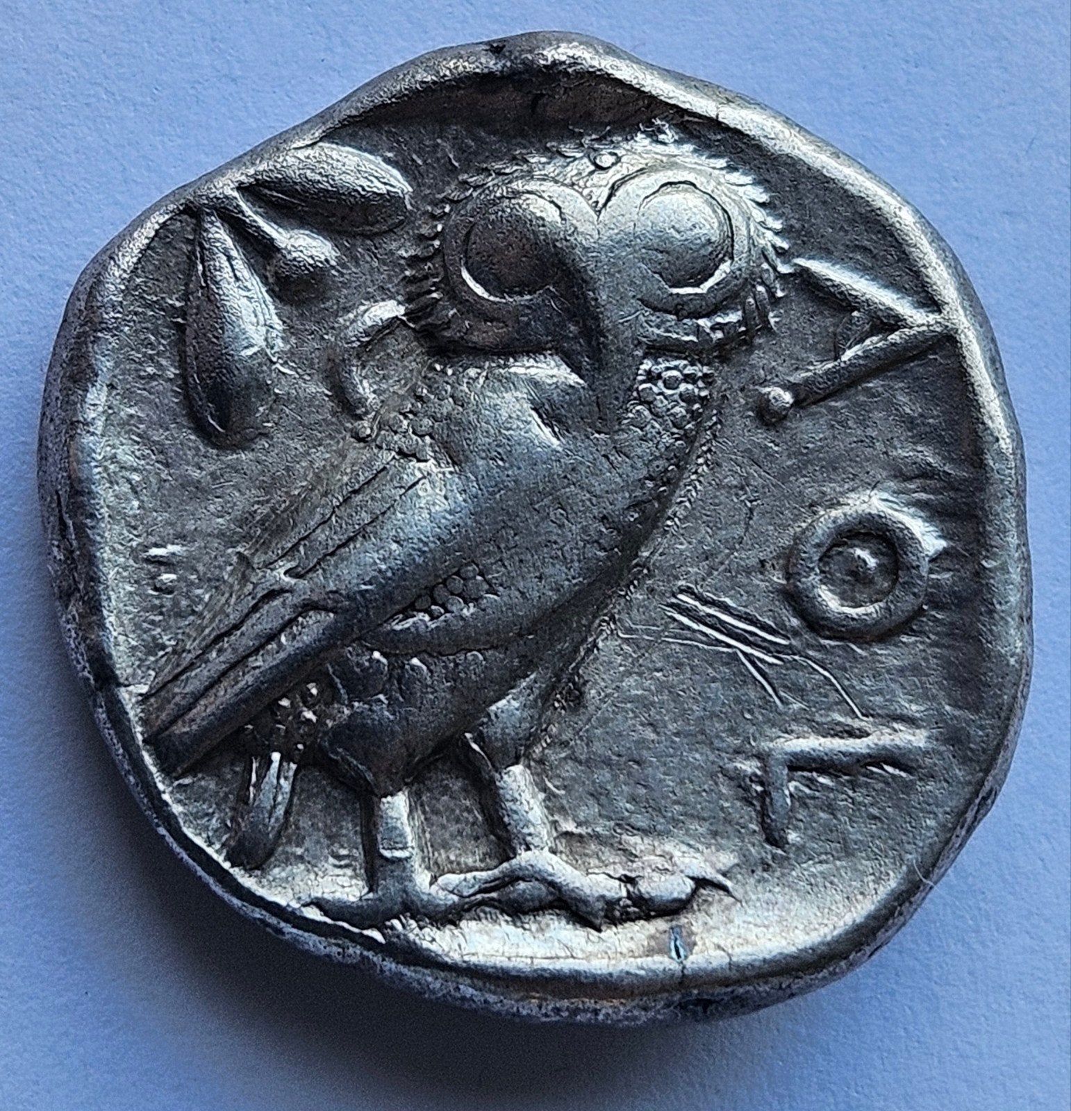 Tetradrachme 454 - 404 B.C. Griekse oudheid, Postzegels en Munten, Ophalen of Verzenden, Overige landen, Setje, Zilver