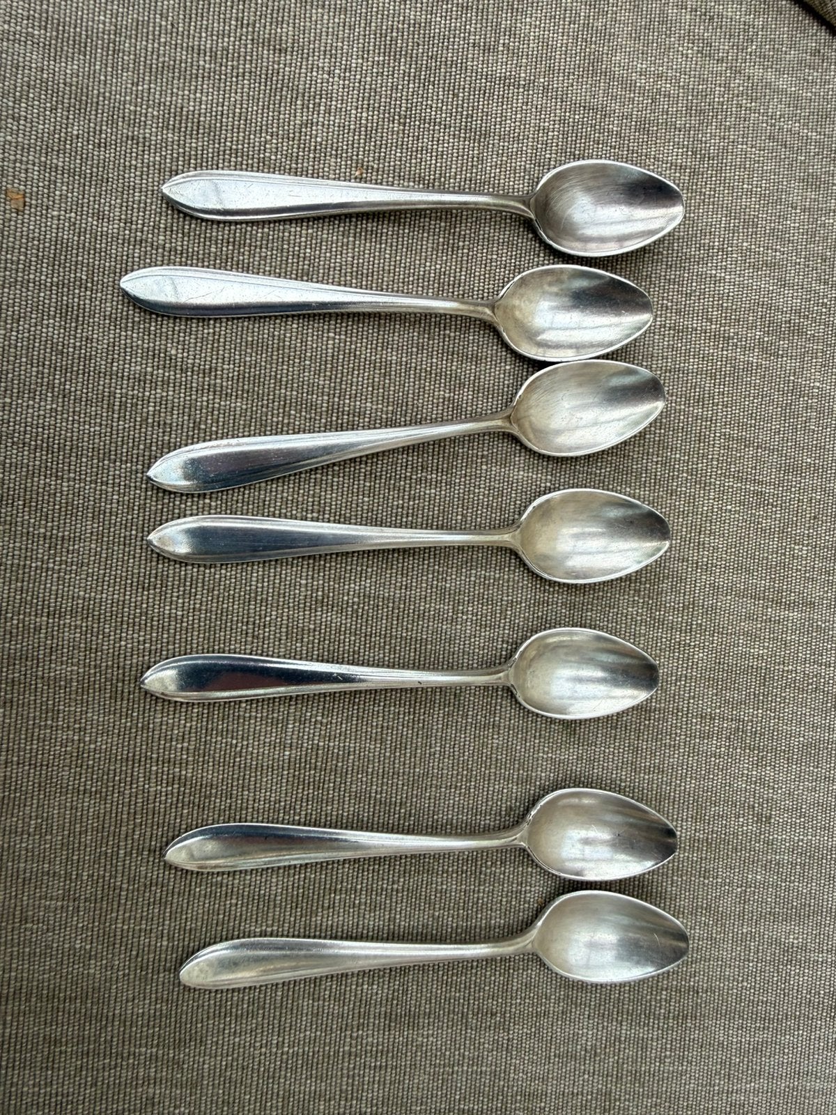 7 st keltum theelepeltjes, Ophalen of Verzenden