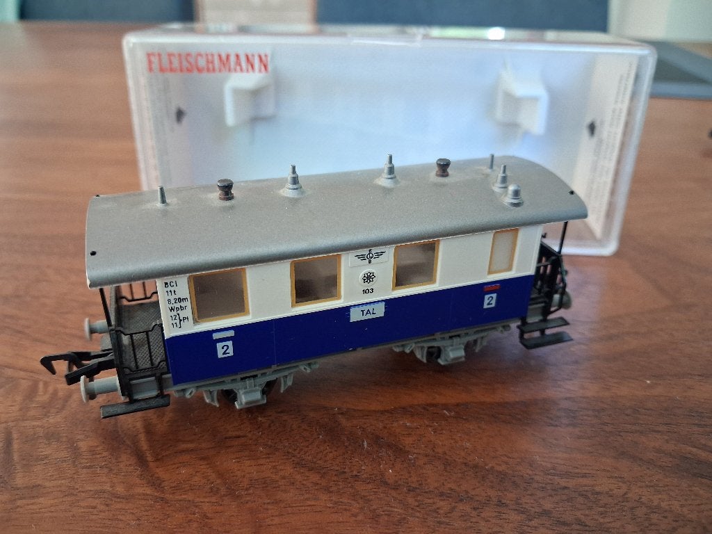 Fleischmann H0 personen rijtuig 5053, Gelijkstroom, Fleischmann, Wagon, Ophalen of Verzenden