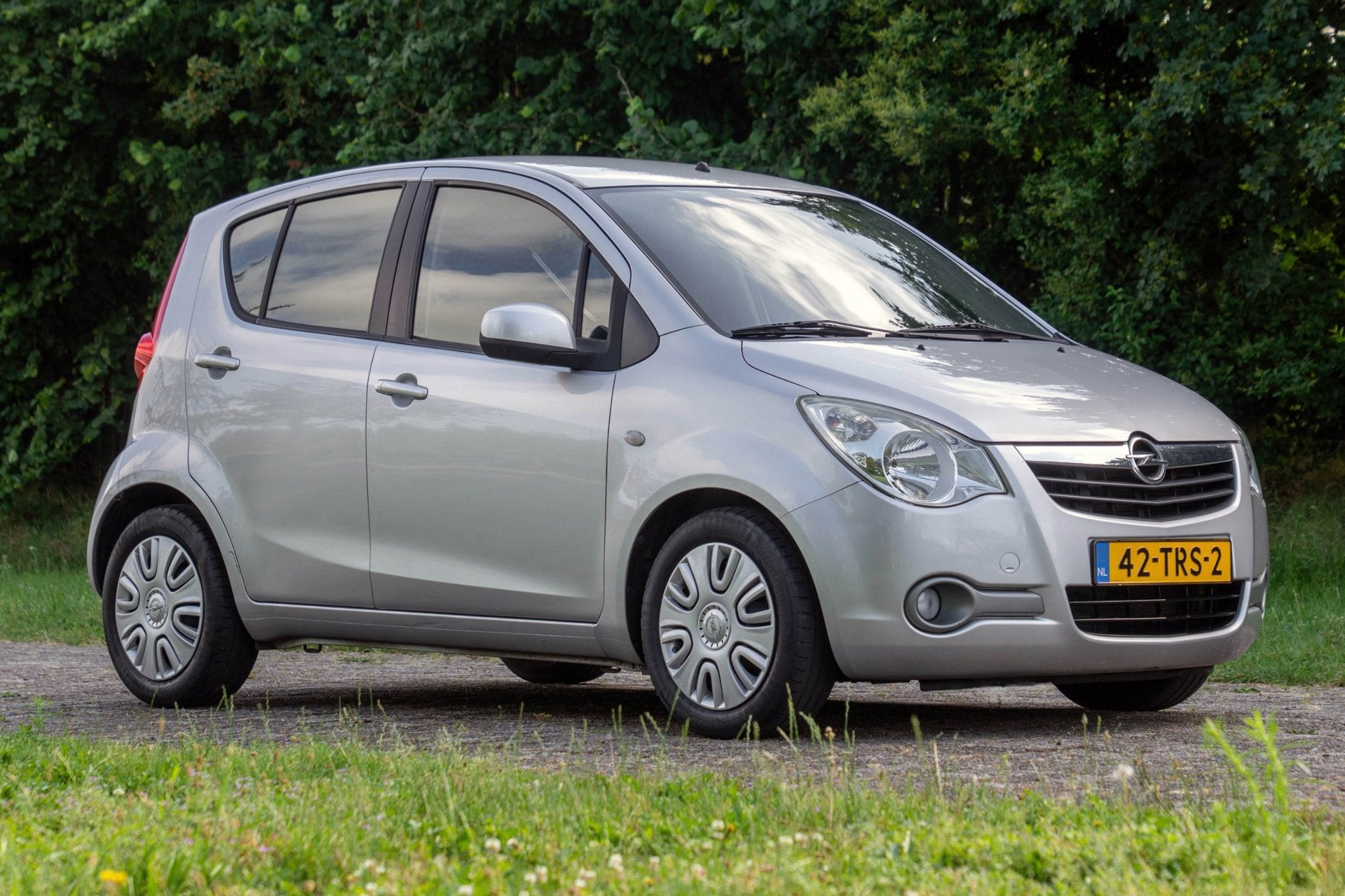 Opel Agila 1.2 Edition Automaat 1e Eig. 86.500 km +NAP NL-au, Auto's, Stof, 4 cilinders, Origineel Nederlands, Bedrijf