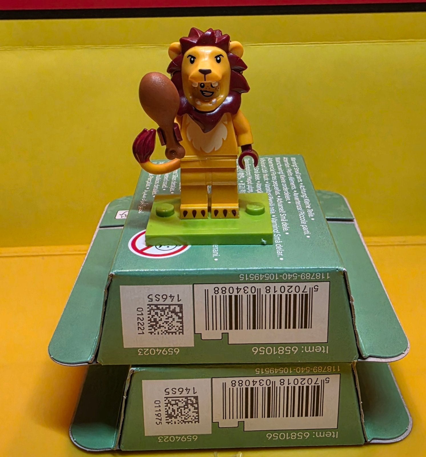 Lego Minifiguur Serie 28 Leeuw (71051) - Nieuw in doos, Lego, Nieuw, Ophalen of Verzenden, Minifiguren serie