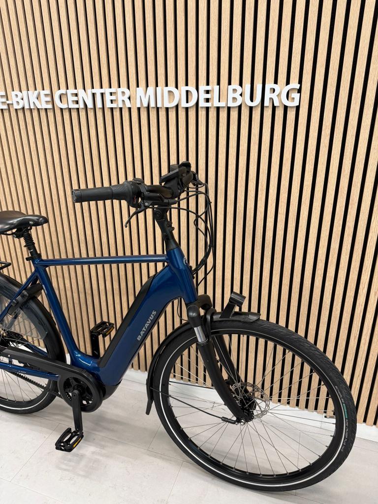 Batavus Finez Bosch Active Line Plus 57CM 500Wh Belt, Niet ingevuld, Ophalen of Verzenden, Zo goed als nieuw, 50 km per accu of meer