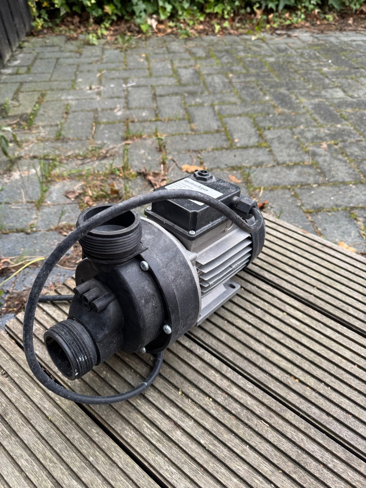 Aquaforce DRM 60 Pomp - Elektrische Waterpomp, Ophalen of Verzenden, Zo goed als nieuw, Elektrisch, Overige typen