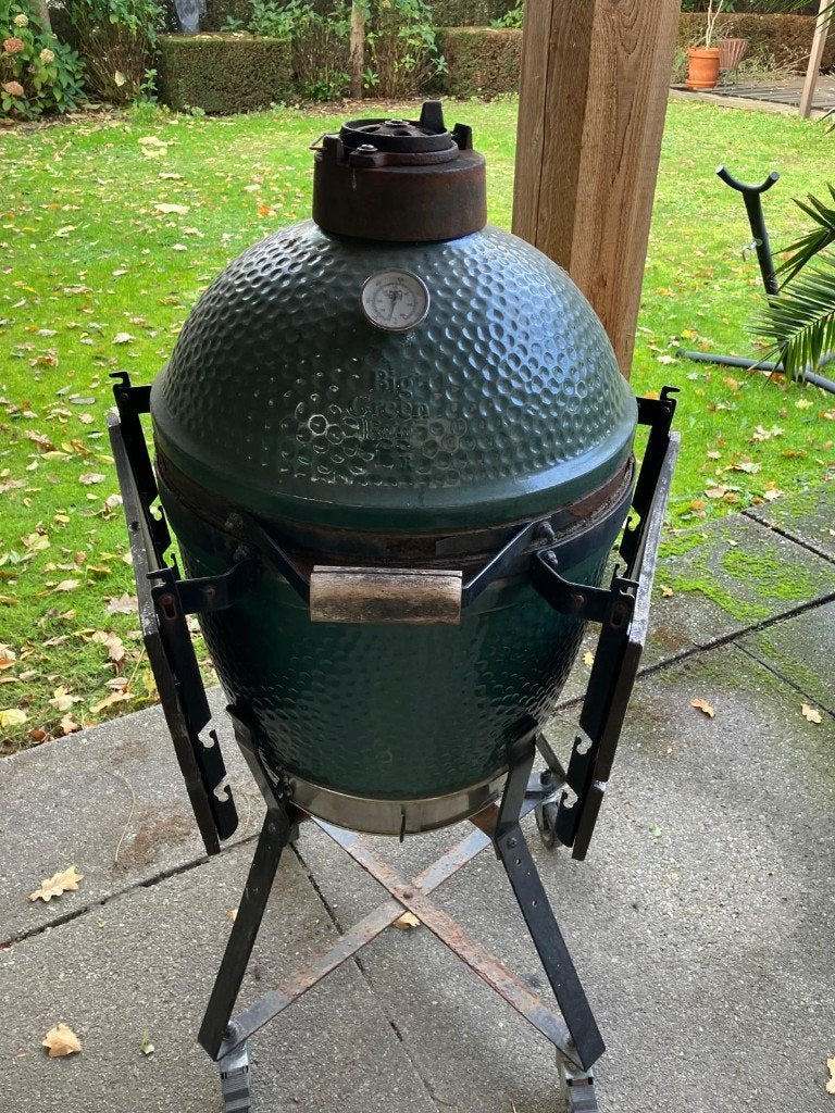 big green egg, Ophalen, Gebruikt, Big Green Egg, Met accessoires