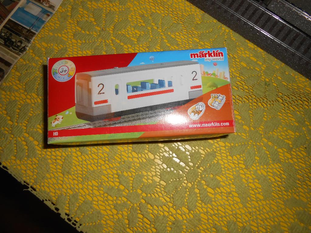 Märklin 44274 MY WORLD personenrijtuig 2e klasse, Wisselstroom, Ophalen of Verzenden, Märklin, Nieuw