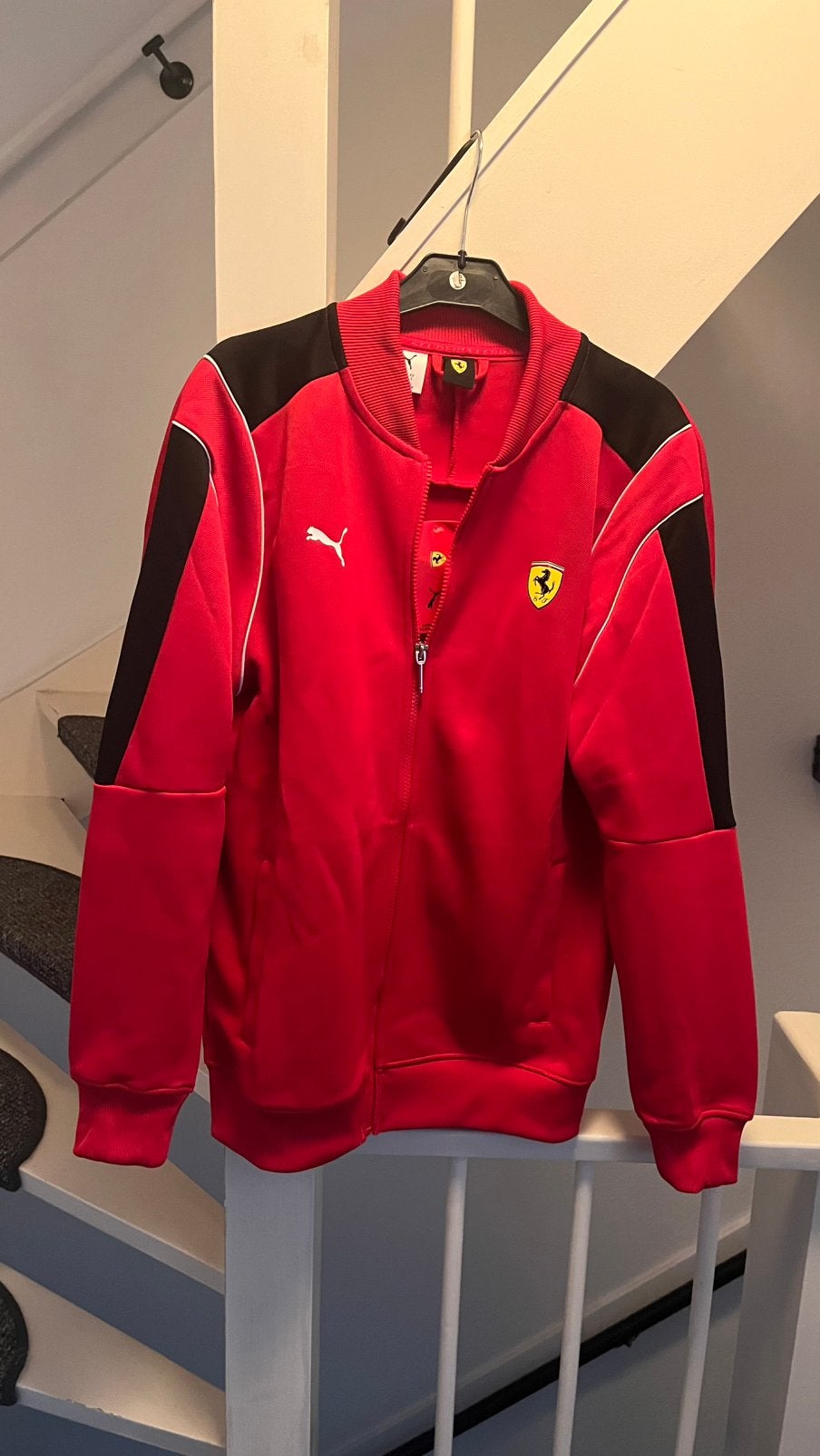 Ferarri MT7 track jacket rosso corsa maat S, Ophalen of Verzenden, Nieuw, Maat 46 (S) of kleiner, Jack