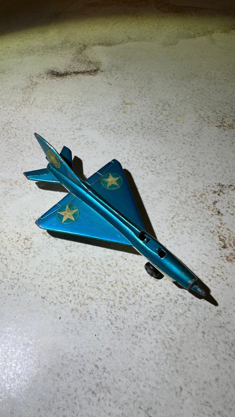 Vintage Matchbox Lesney MiG-21 Fighter Jet –Made in England, Ophalen, Gebruikt, Schaalmodel