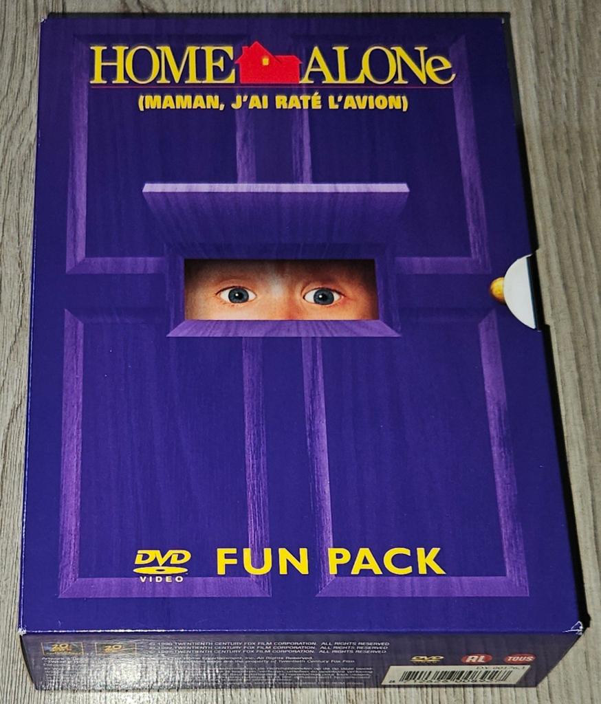 Home Alone Fun Pack DVD Boxset (Deel 1, 2 & 3), Gebruikt, Boxset, Ophalen of Verzenden, Tv-serie of Tv-programma
