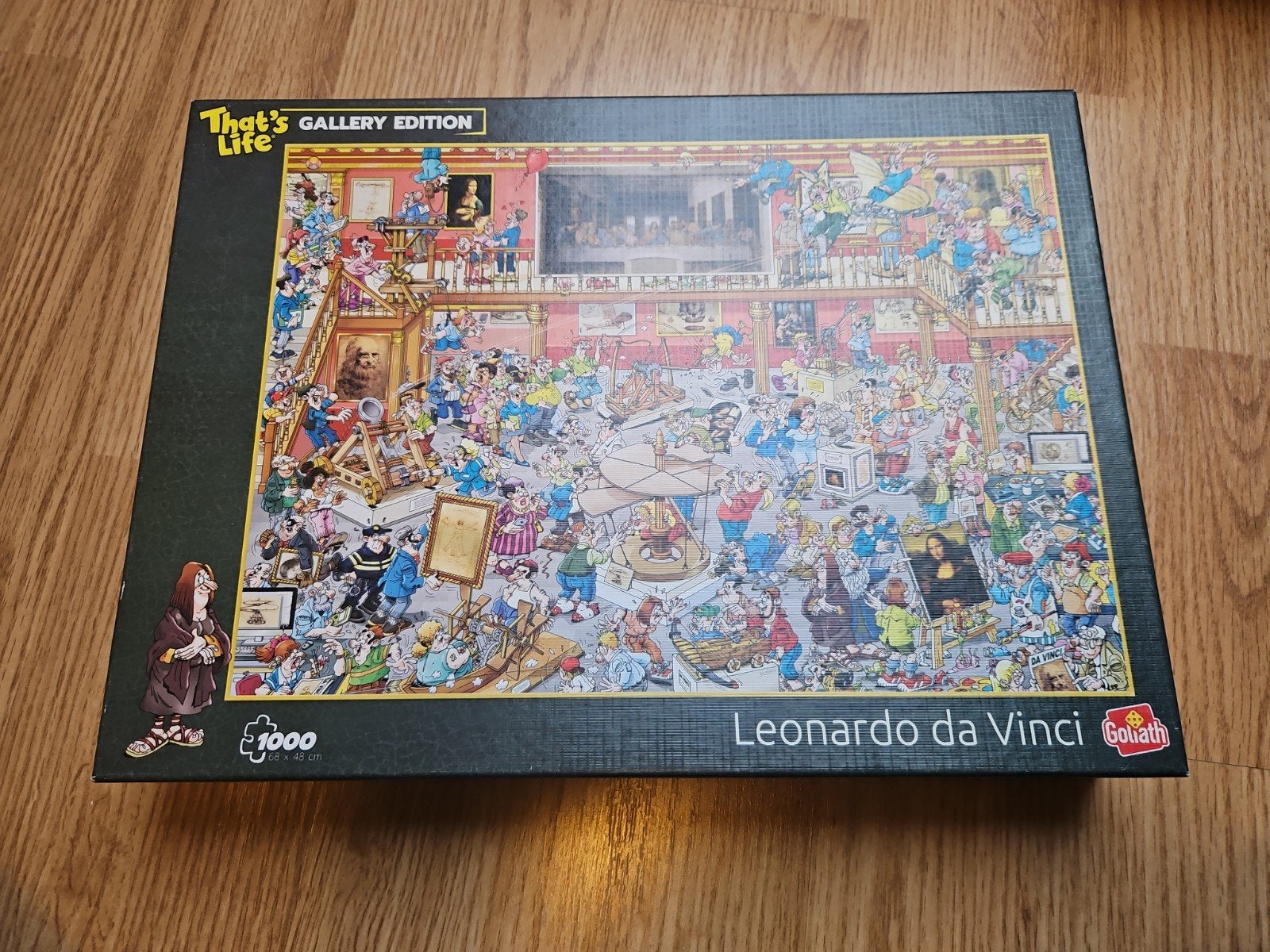 That's Life Gallery Edition Leonardo da Vinci 1000 stukjes, Ophalen, 500 t/m 1500 stukjes, Zo goed als nieuw, Legpuzzel