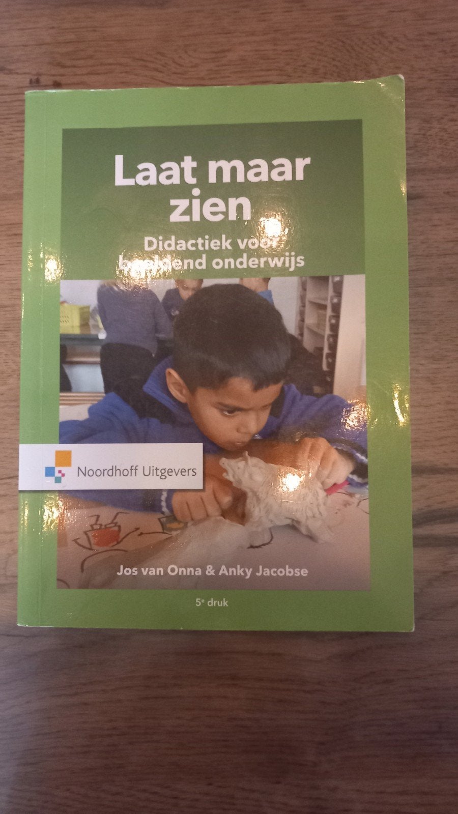 Laat maar zien: Didactiek voor beeldend onderwijs (5e druk), Jos van Onna & Anky Jacobse, Zo goed als nieuw, Alpha, HBO