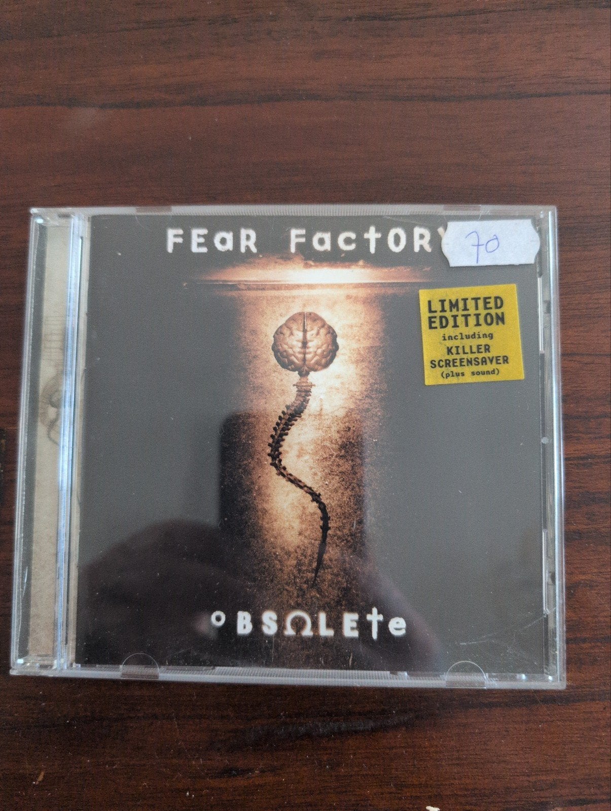 Fear Factory - Obsolete CD (Limited Edition), Gebruikt, Ophalen of Verzenden, Hardrock, Bonusmateriaal