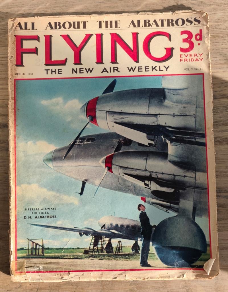 Flying magazine 1938, Ophalen of Verzenden