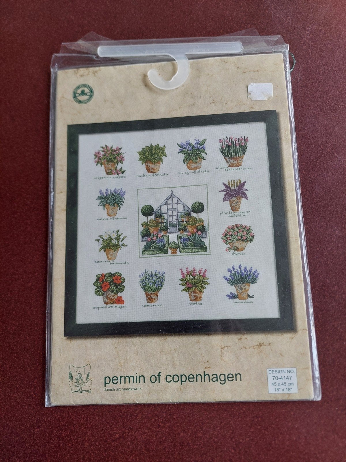 borduurpatroon Permin of Copenhagen kruidenpotten, Ophalen of Verzenden, Handborduren, Patroon