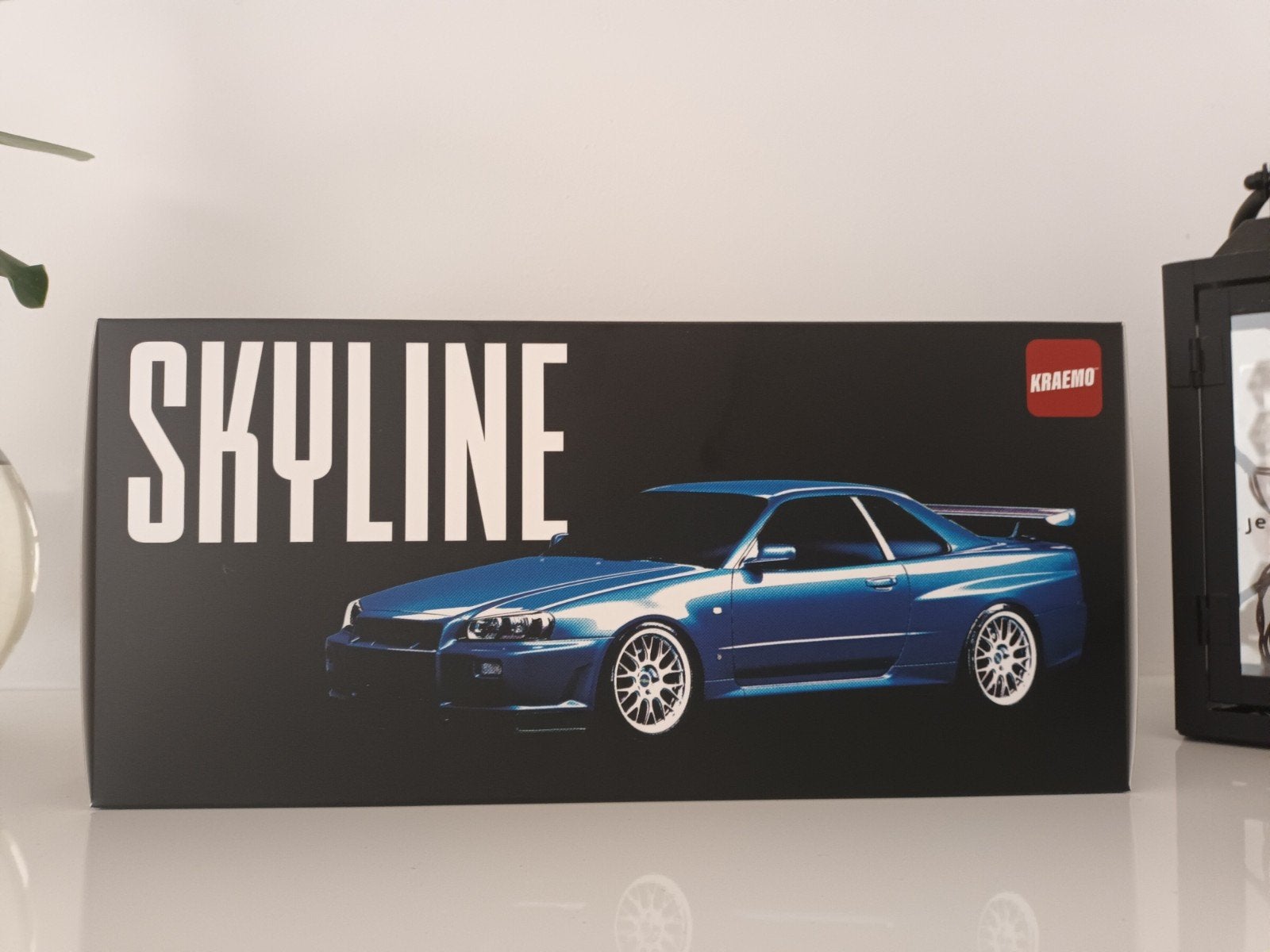 1:18 Nissan skyline r34 Minichamps/JP KRAEMO, Ophalen of Verzenden, Zo goed als nieuw, Auto, MiniChamps