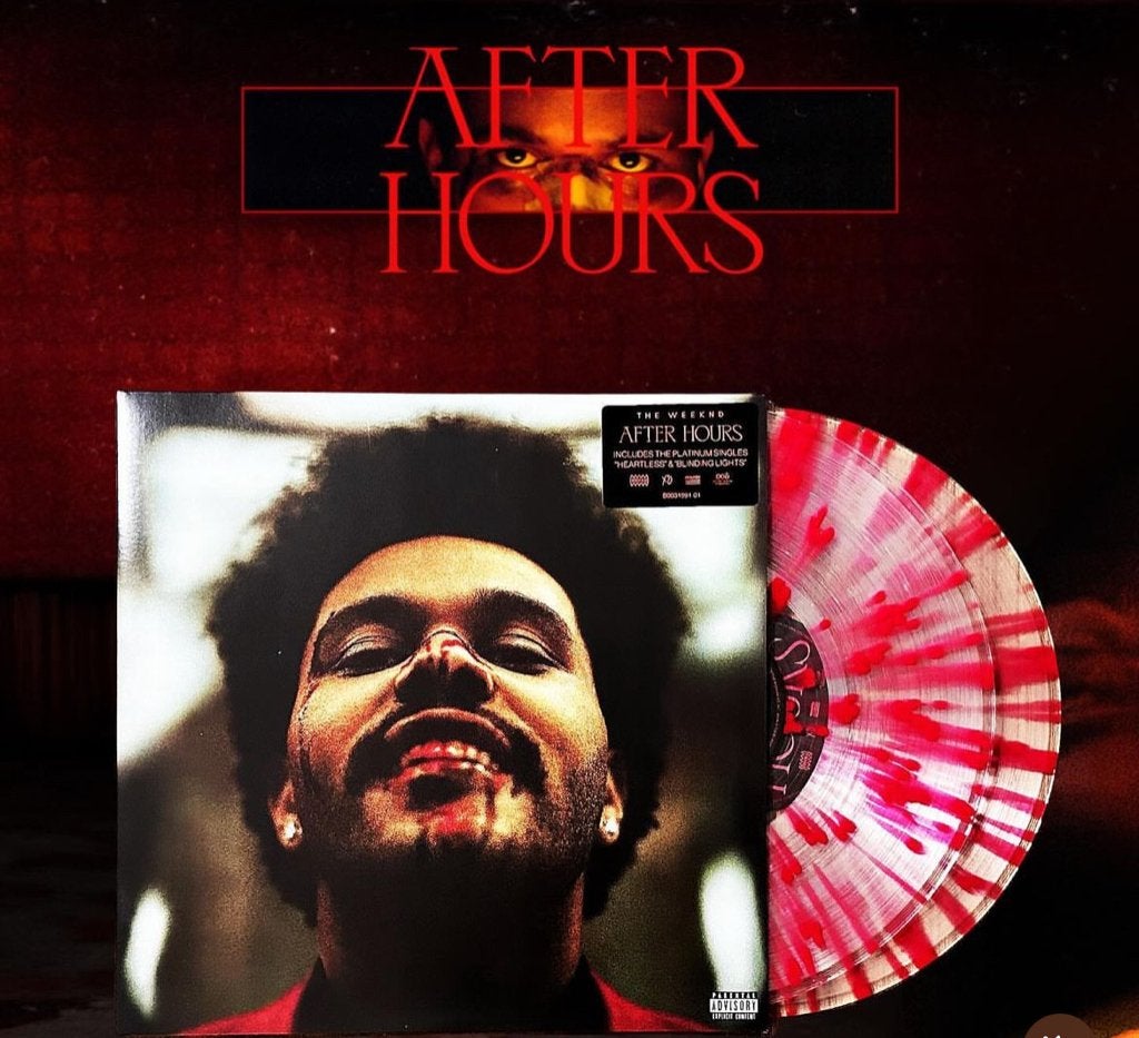 NIEUW, SEALED The Weeknd After Hours Red Splatter Vinyl 2LP, Colored vinyl, 12 inch, Nieuw in verpakking, Dubbel-LP
