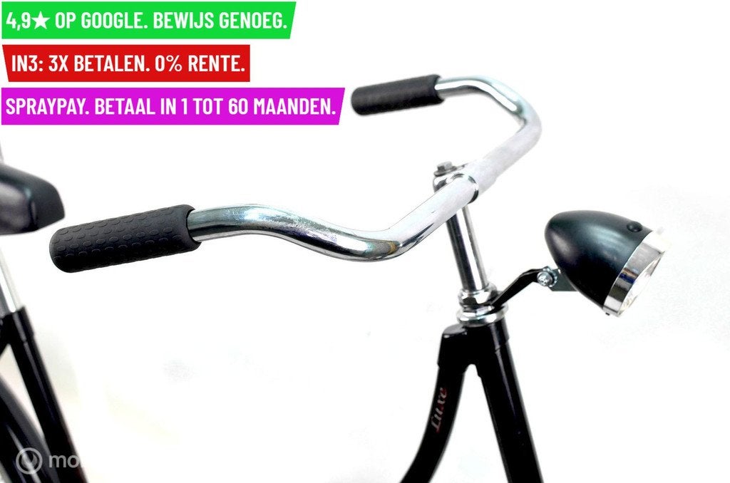 Damesfiets Aldo Luxe 28"/50cm/1ver - Garantie/Levering, 9713 Bv Groningen, Gebruikt, 56 cm of meer, Aldo