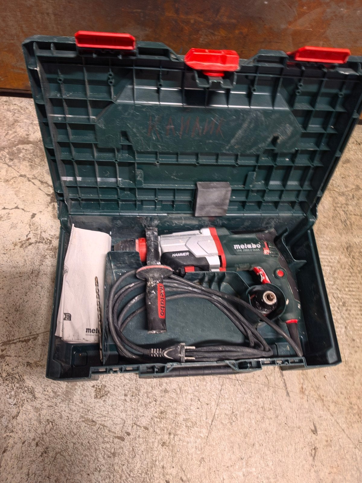 Metabo UHE 2660-2 Quick combihamer sds-plus, Ophalen of Verzenden, Boor- en/of Breekhamer