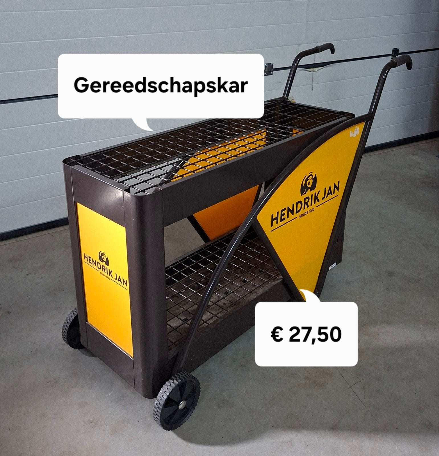Foto 7 van Gereedschapskar | 100x42x68 cm| tuingereedschapskar | metaal