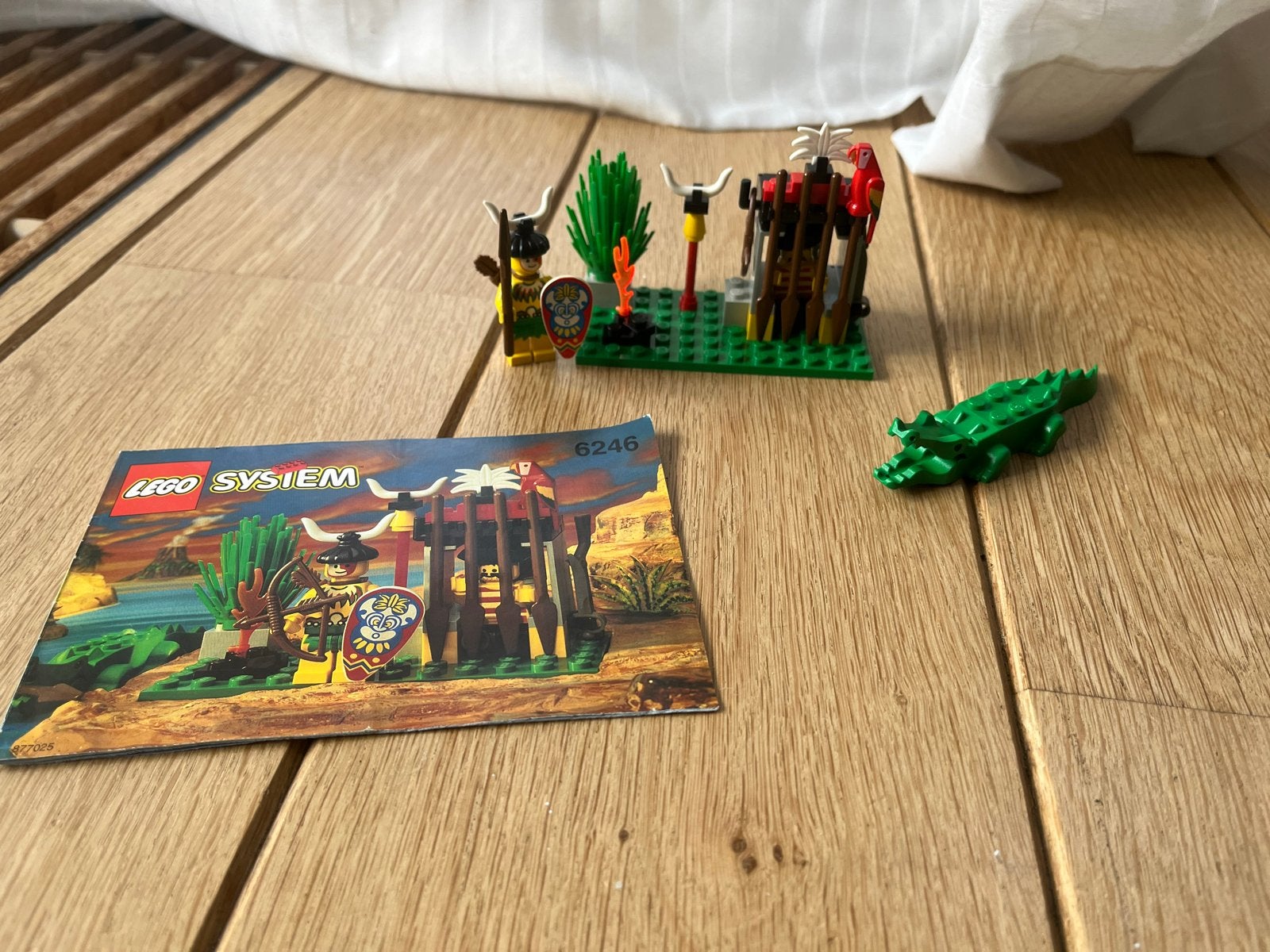 Lego System 6246 Crocodile Cage met minifiguur en krokodil, Kinderen en Baby's, Speelgoed | Duplo en Lego, Lego, Zo goed als nieuw