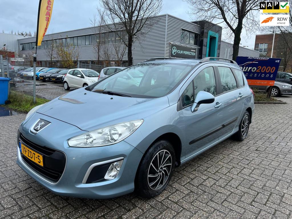 Peugeot 308 SW 1.6 VTi Blue Lease - AIRCO - TREKHAAK - NETJE, Voorwielaandrijving, Euro 5, Stof, Gebruikt