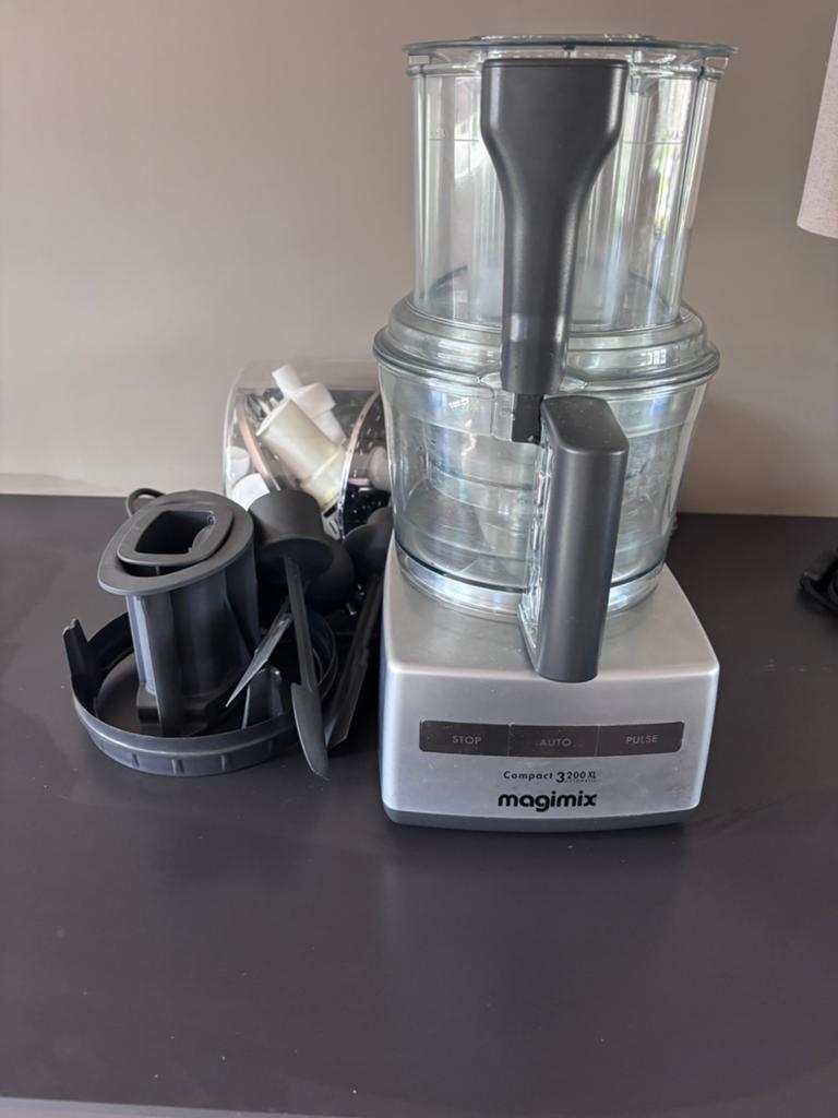 Magimix Compact 3200xl keukenmachine compleet, Ophalen, Zo goed als nieuw, 3 snelheden of meer
