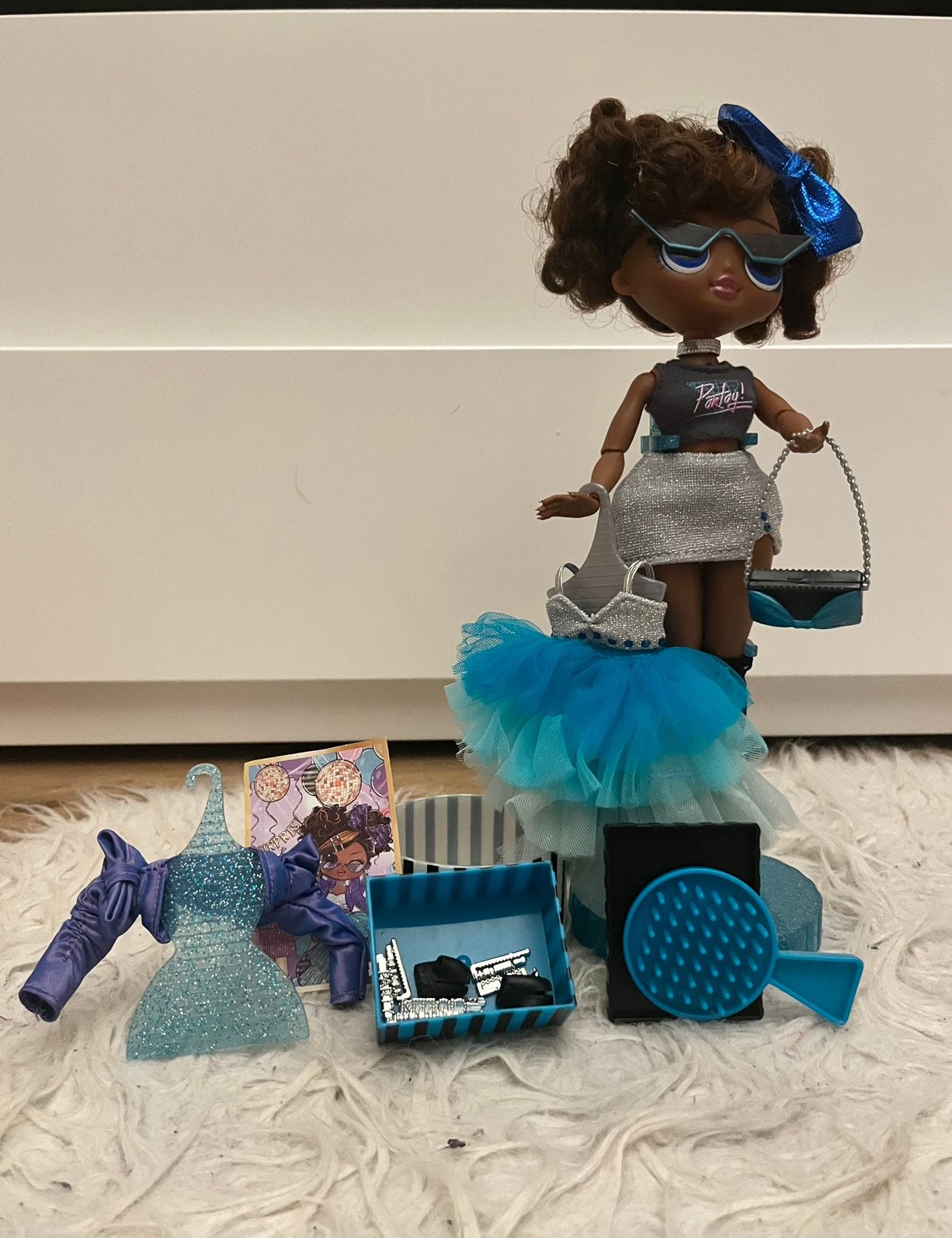 L.O.L. Surprise OMG Miss Glam - pop met accessoires, Ophalen, Zo goed als nieuw, Overige typen