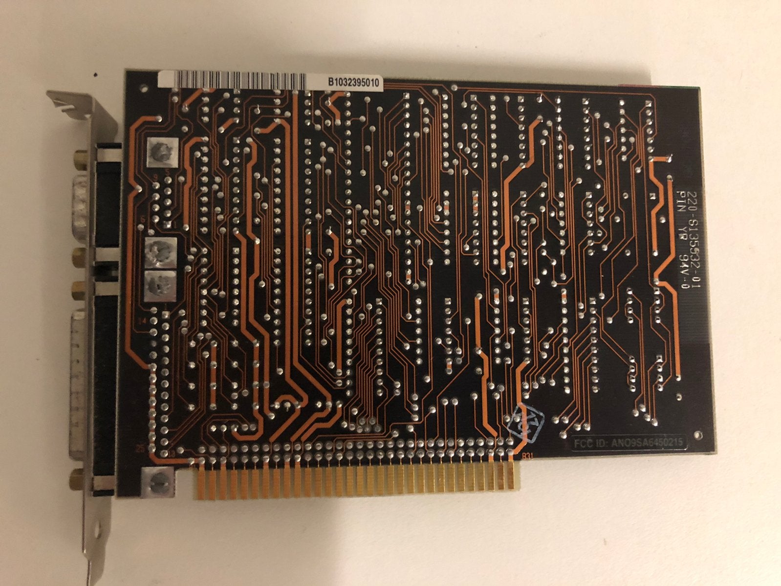 Foto 3 van IBM Serieel/parallel isa kaart 8-bit