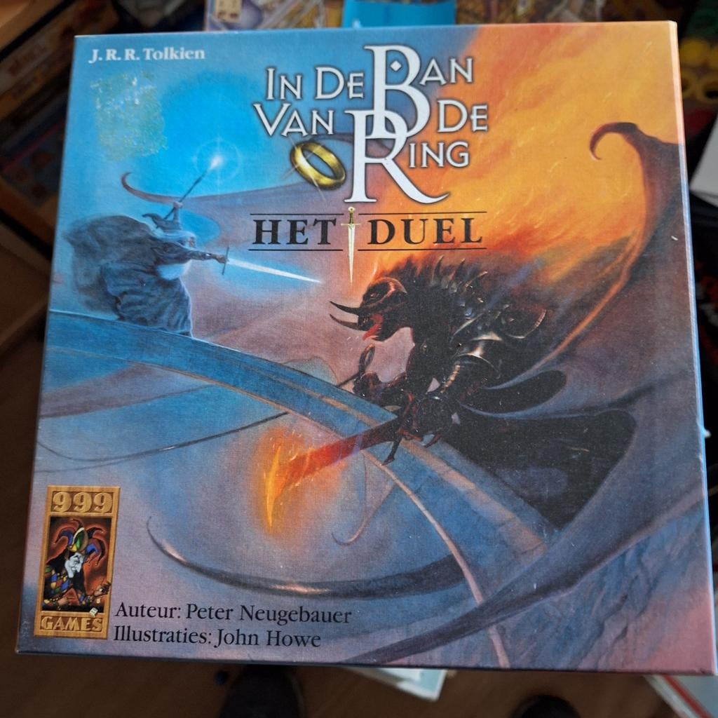 In de Ban van de Ring: Het Duel - Bordspel, Hobby en Vrije tijd, Gezelschapsspellen | Bordspellen, Een of twee spelers, Ophalen of Verzenden