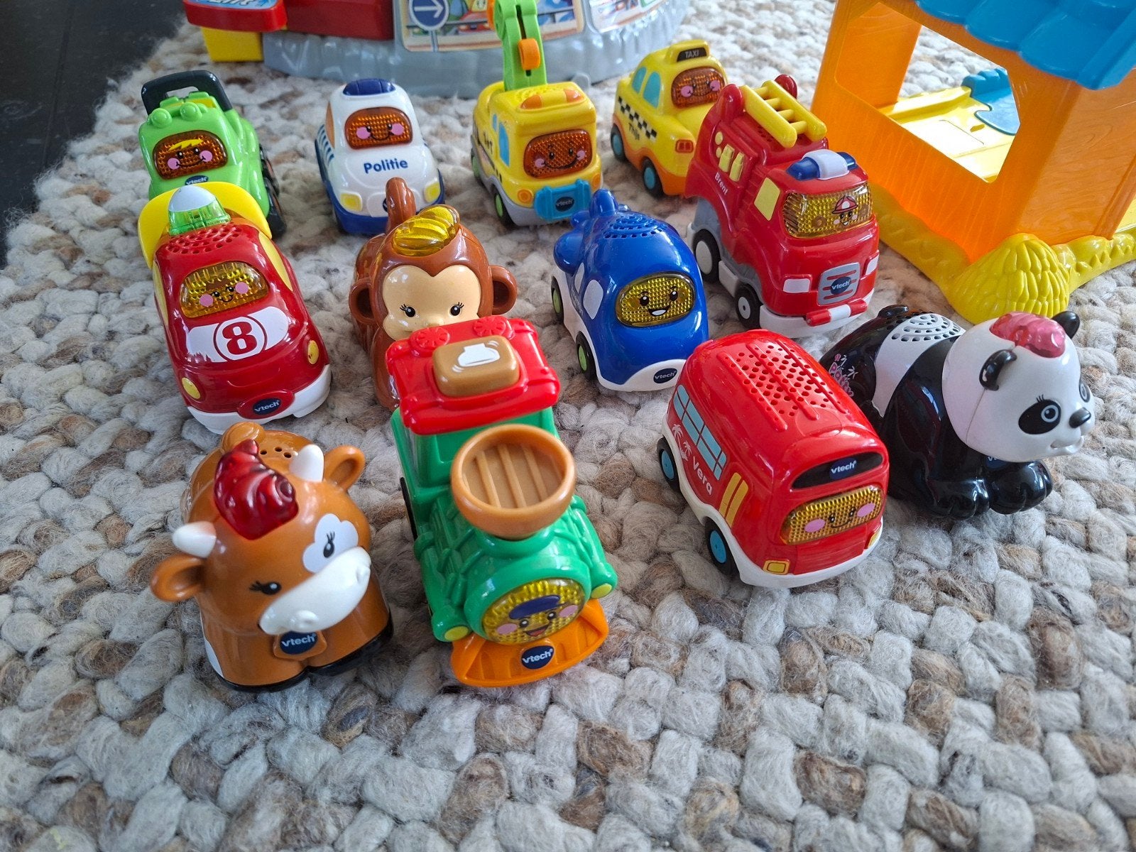 Grote VTech Toet Toet Auto's en Zoef Zoef dieren collectie, Ophalen, Gebruikt, Handmatig, Overige merken