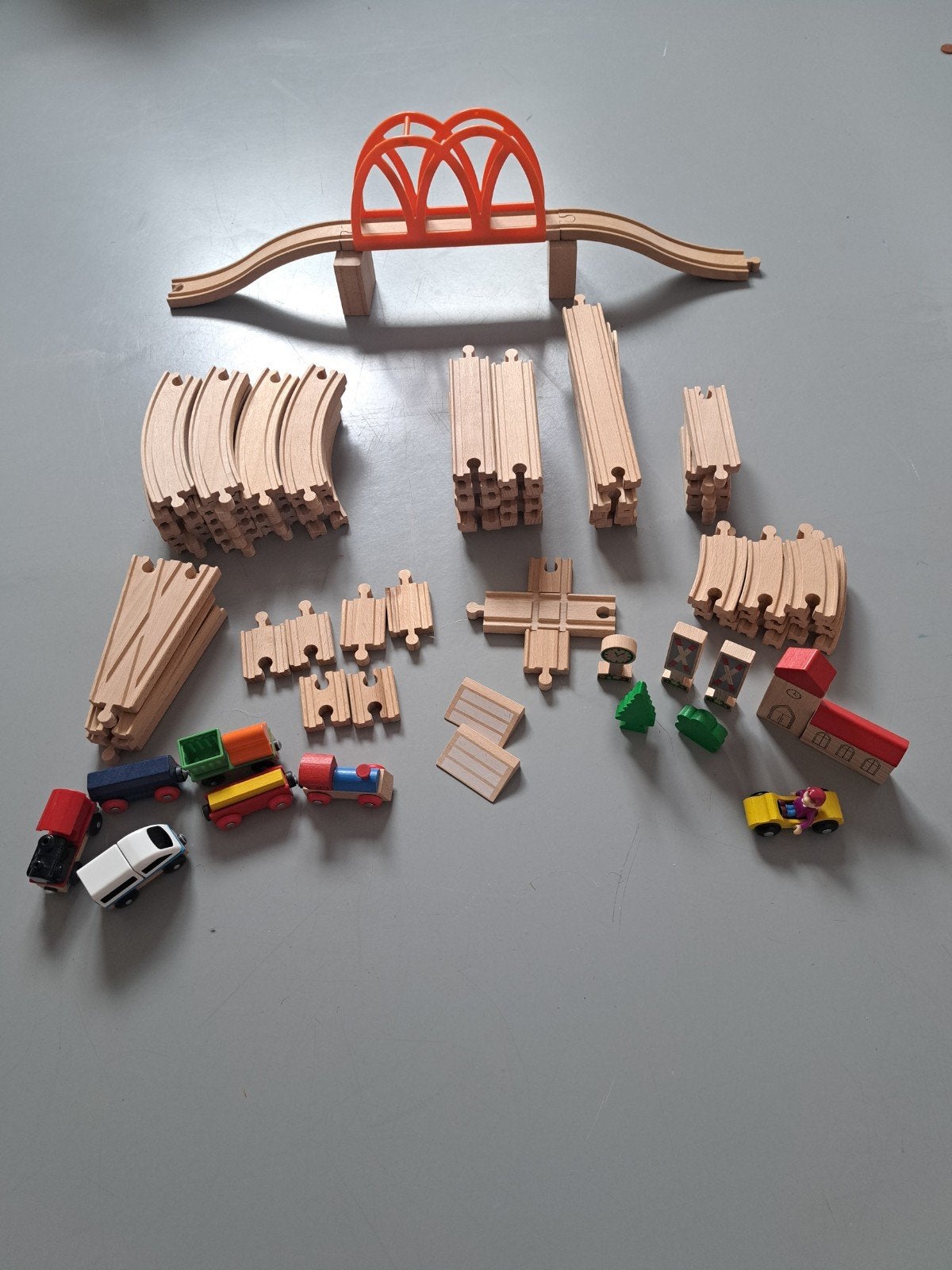 Houten Treinset Eichhorn & IKEA, Ophalen of Verzenden
