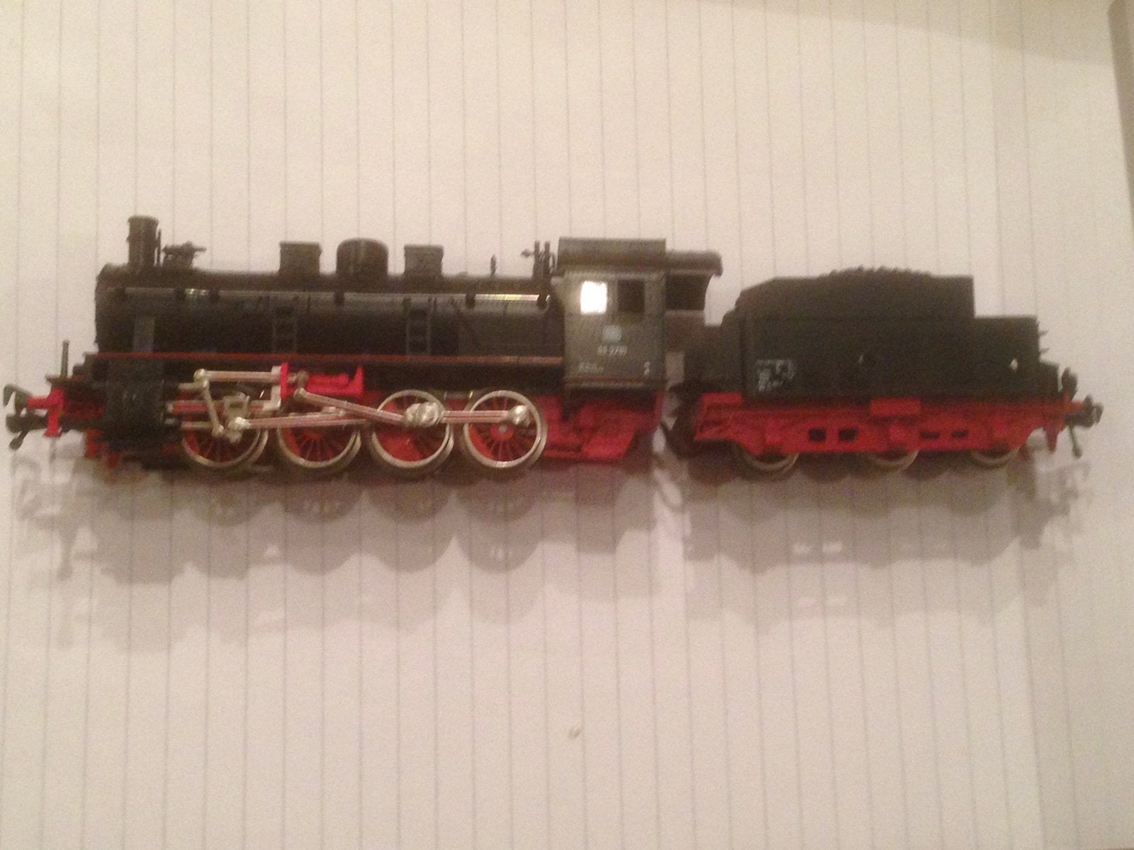 Fleischmann Locomotief met tender 55 2781, met ovp, Overige merken, Gebruikt, Ophalen of Verzenden, Gelijkstroom