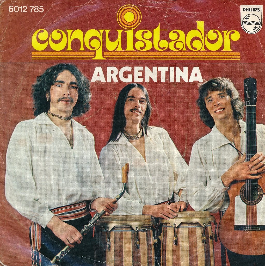 1016 Conquistador - Argentina (1978), Cd's en Dvd's, Ophalen of Verzenden, Gebruikt, 7 inch, Pop