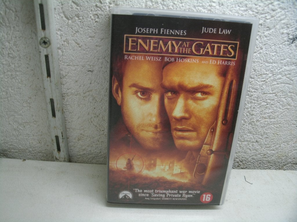 vhs 252b enemy at the gates nieuw, Alle leeftijden, Ophalen of Verzenden, Nieuw in verpakking