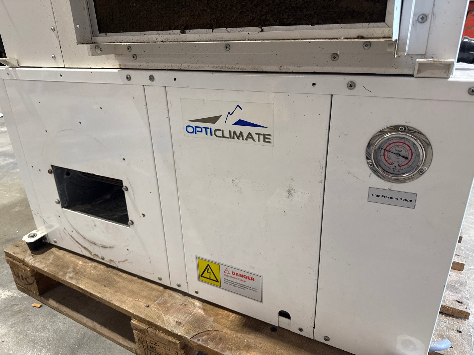 OptiClimate Water Gekoeld Klimaat Systeem V10000pro3, Ophalen, Gebruikt, Koelen en Ontvochtigen, 100 m³ of groter