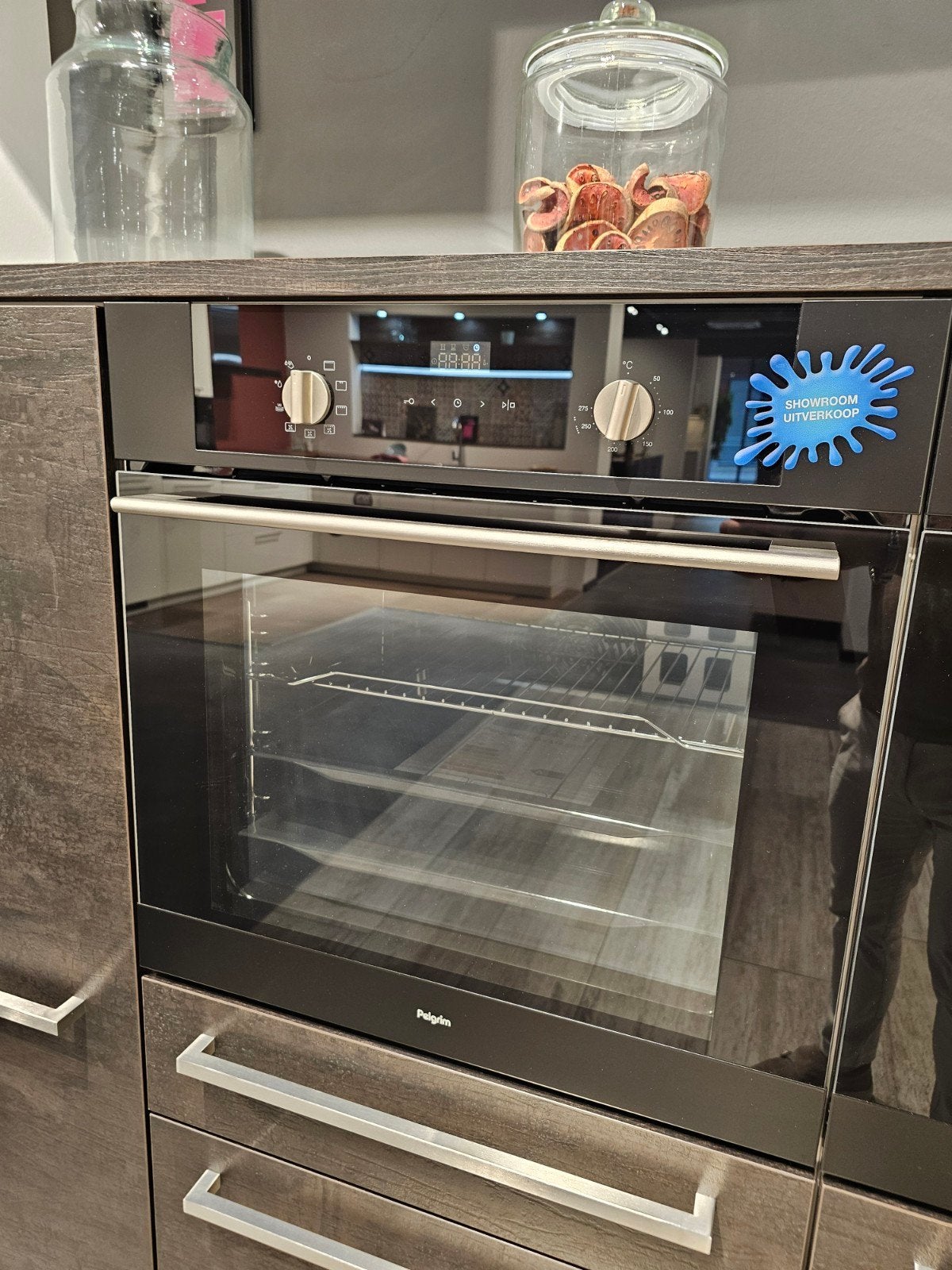 Pelgrim OVM426MAT inbouwoven nis 60cm, Witgoed en Apparatuur, Ovens, Info@pelgrim.nl, Hete lucht, Pelgrim, Inbouw