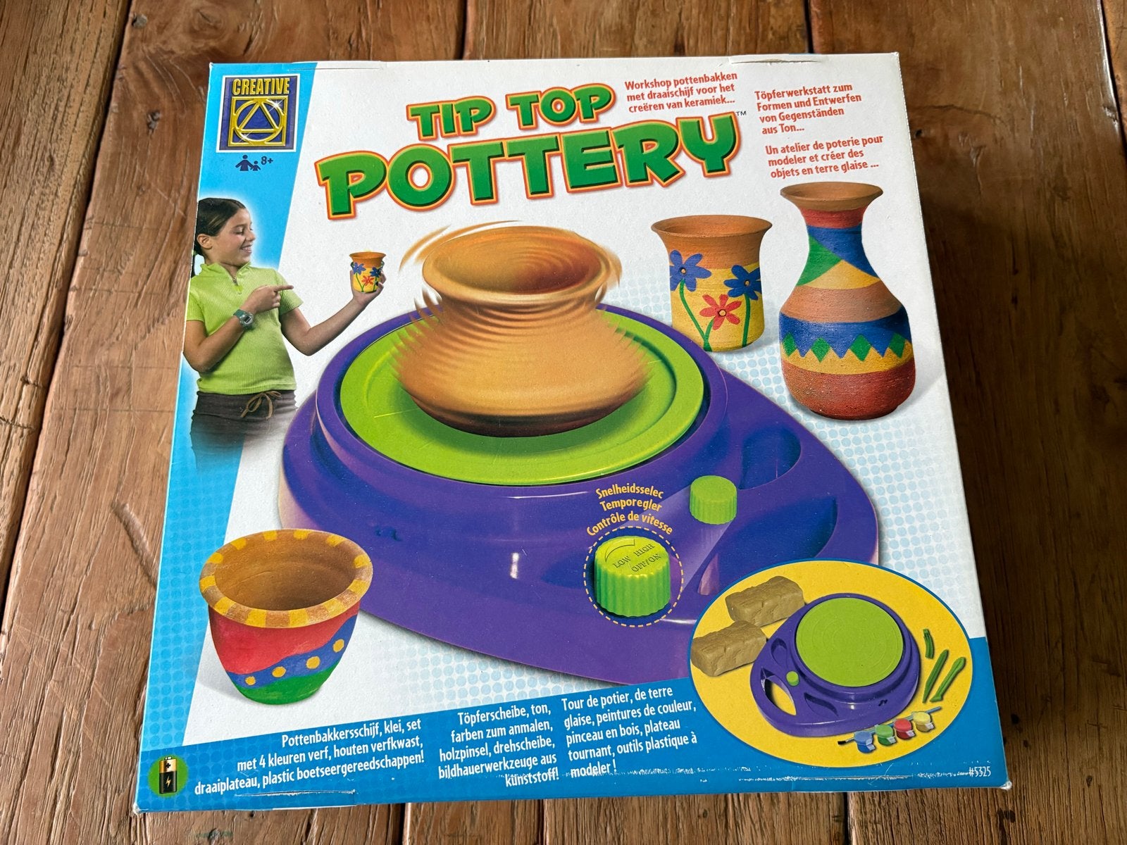 Creative Tip Top Pottery - Pottenbakken voor kinderen, Ophalen, Nieuw