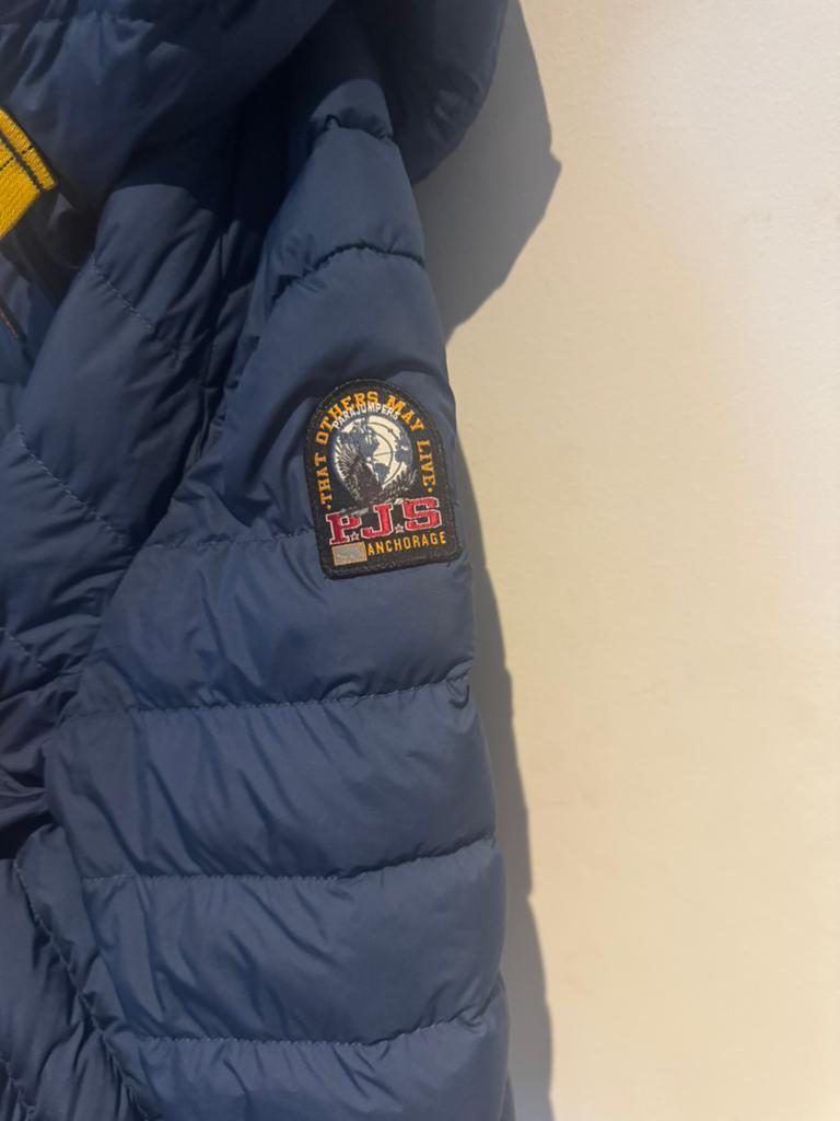 parajumper jas blauw, Ophalen of Verzenden, Zo goed als nieuw, Blauw