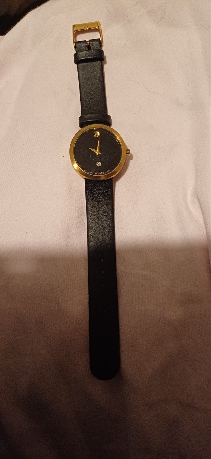 Movado Museum horloge, Overige merken, Gebruikt, Polshorloge, Ophalen of Verzenden