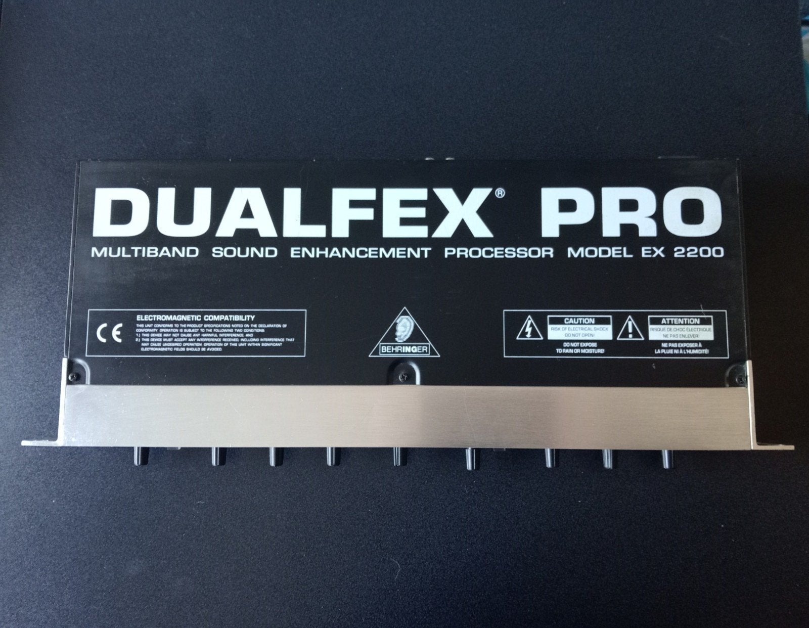 Behringer Dualfex Pro EX 2200 prijs incl v.z.k, Ophalen