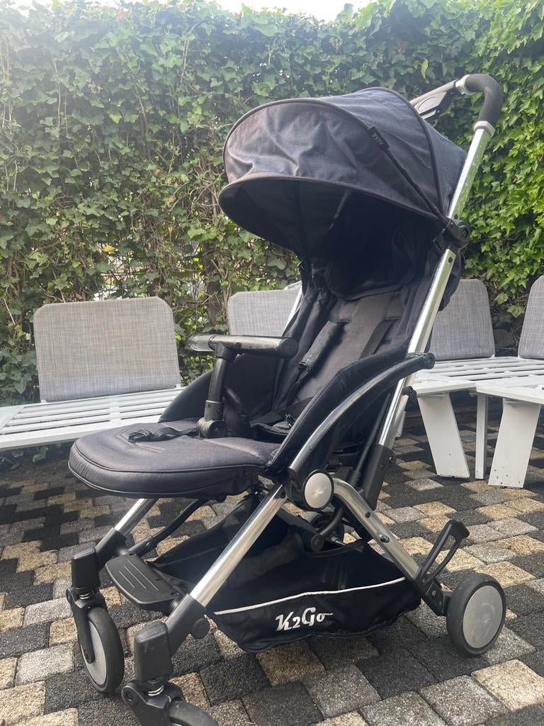 Compacte K2Go buggy met zonnekap en verstelbare rugleuning, Ophalen of Verzenden, Gebruikt, Overige merken, Verstelbare rugleuning
