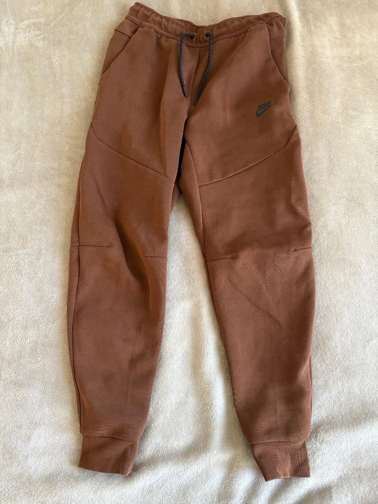 Nike Tech Fleece Joggers Brown – Size S, Bruin, Nike, Ophalen of Verzenden, Zo goed als nieuw