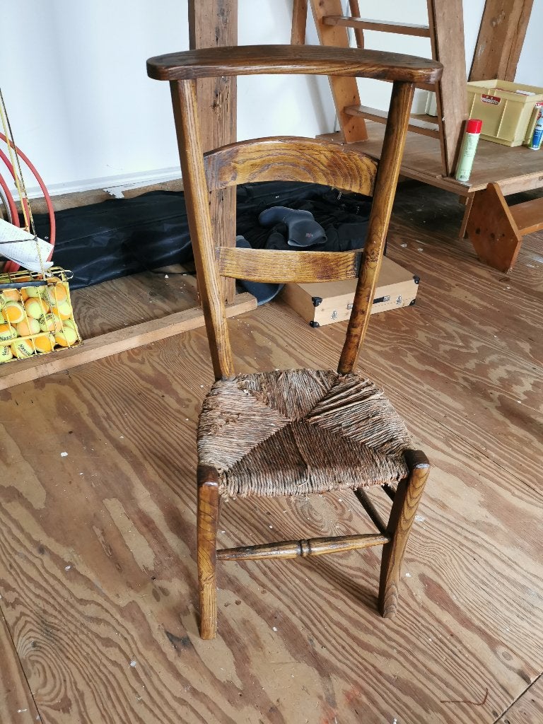 kerkstoel, Antiek en Kunst, Antiek | Meubels | Stoelen en Banken, Ophalen